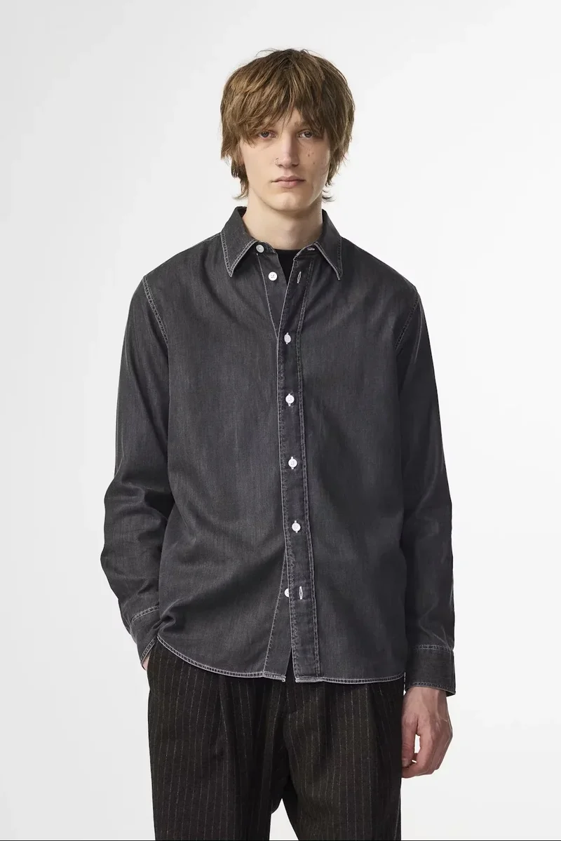 Colby Shirt 5765 - 909 Grey Denim