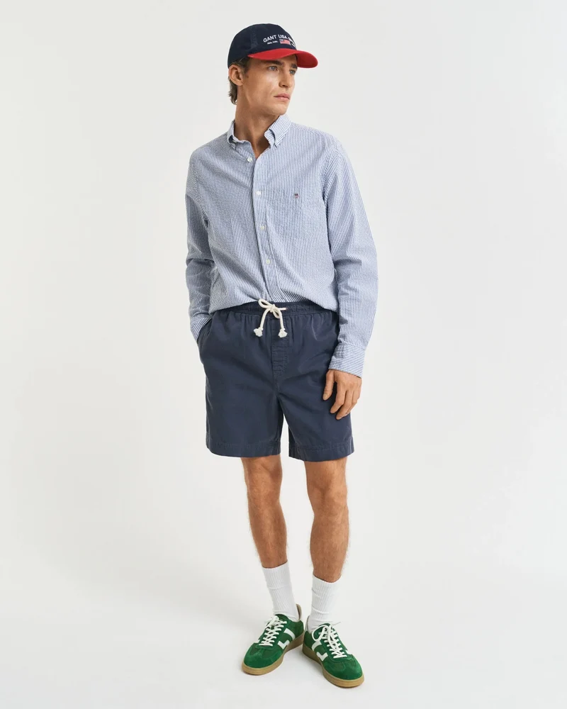 REG SUNFADED DS SHORTS - 433 EVENING BLUE