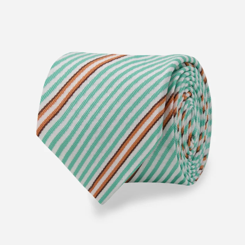 Manarola Stripe Spearmint Tie