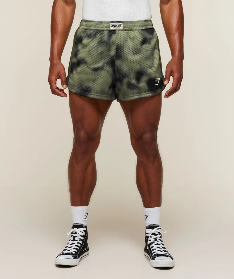Gymshark Lifting Icons 3" Shorts - Grounded Green