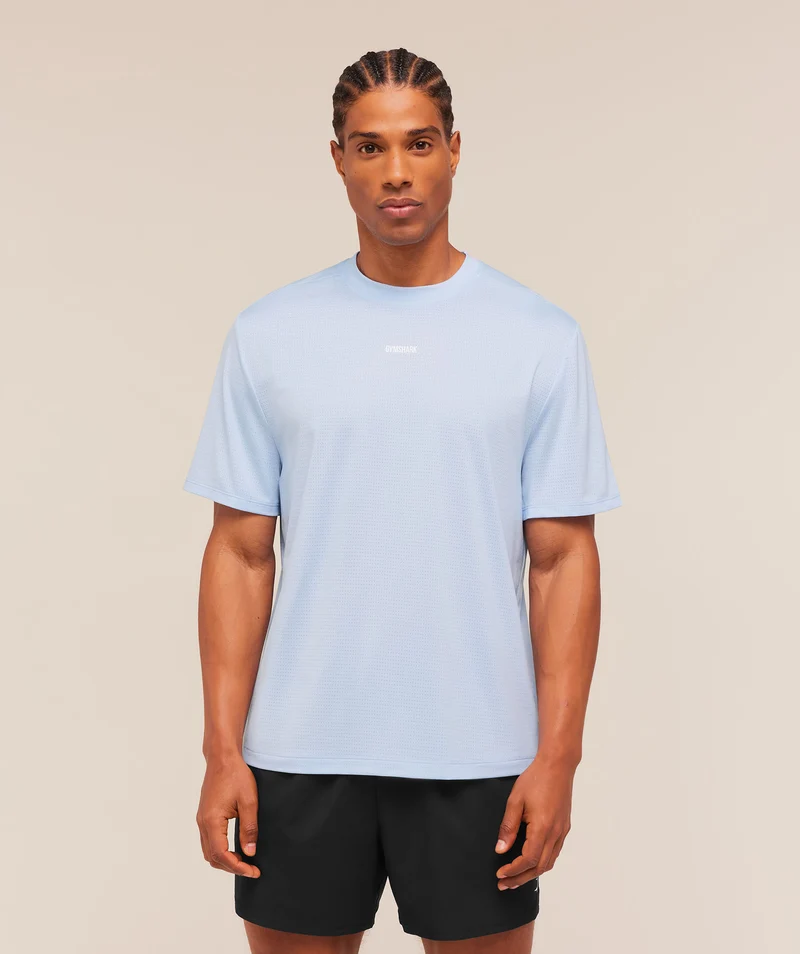Gymshark Train T-Shirt - Tranquil Blue