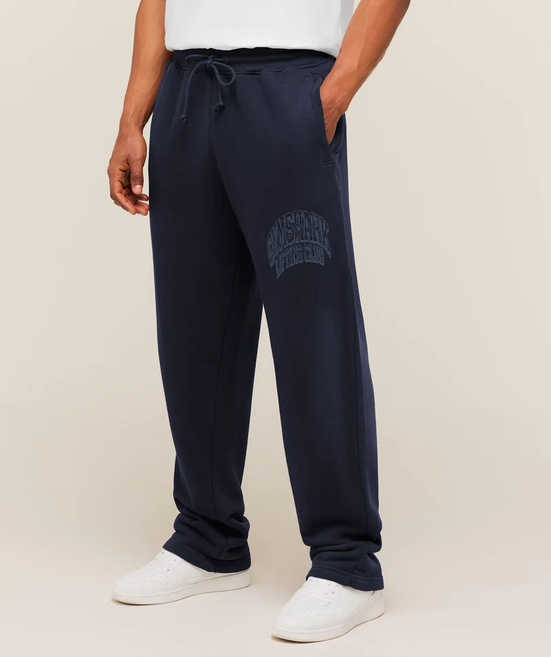 Gymshark GSLC Straight Leg Pants - Heavy Blue/Wash