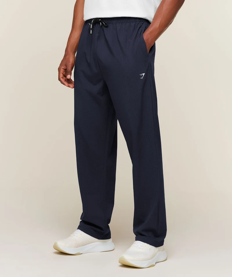 Gymshark Perforated Train Pants - Heavy Blue