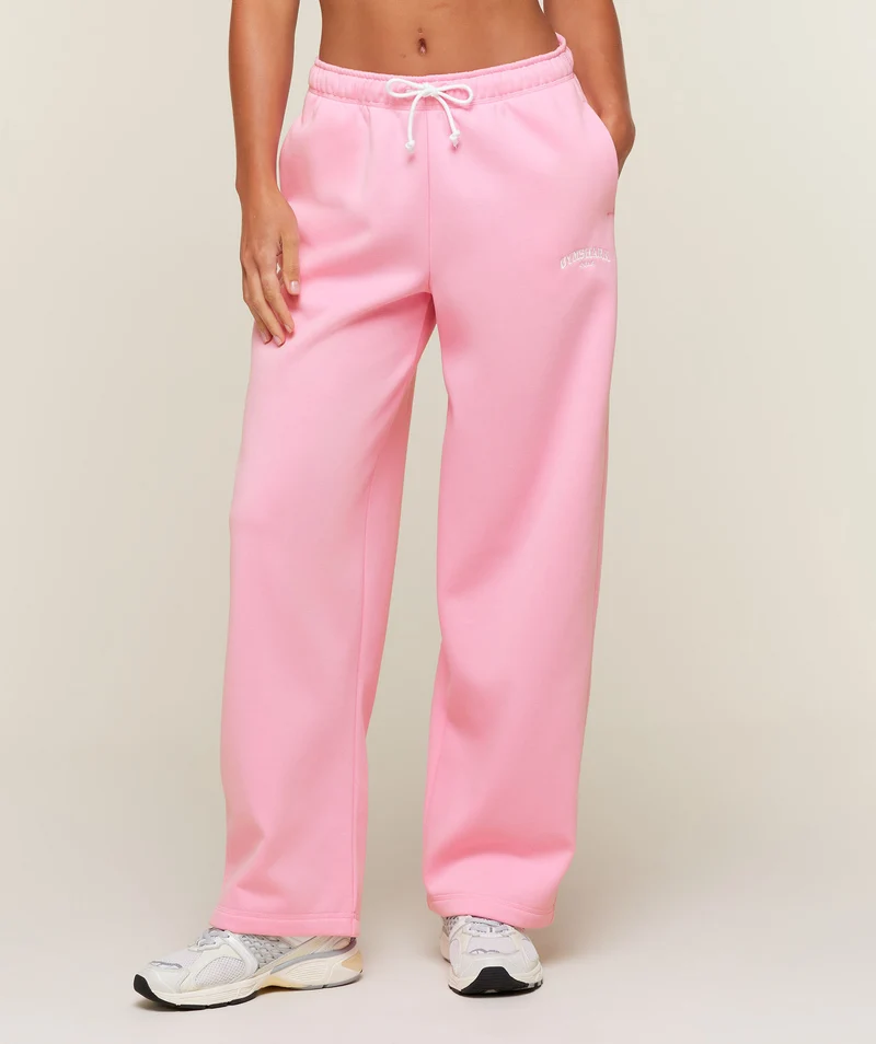 Gymshark Cosy Luxe Campus Pants - Poise Pink