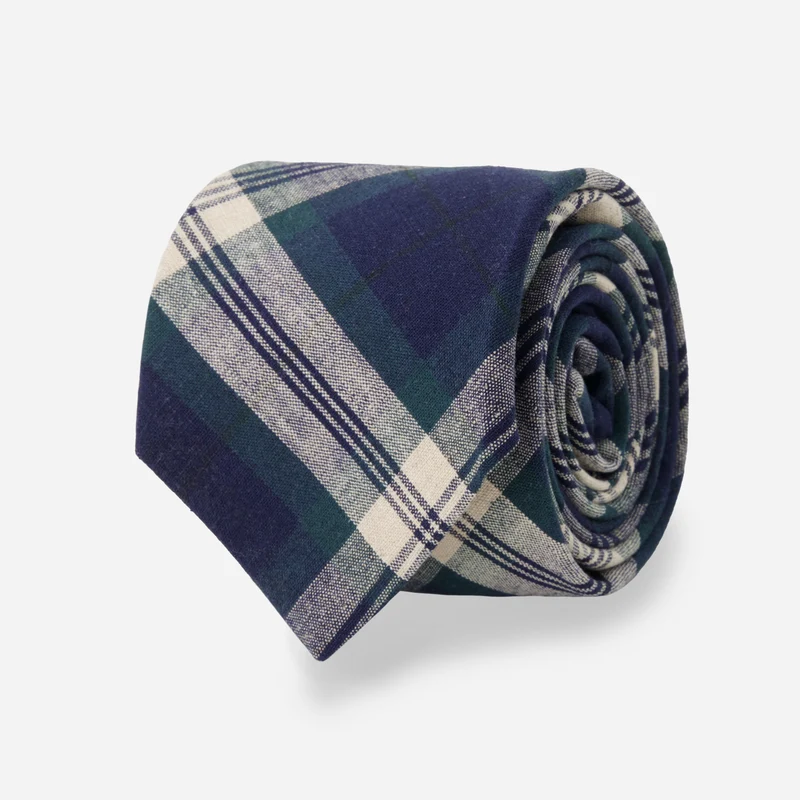 Patnam Madras Navy Tie