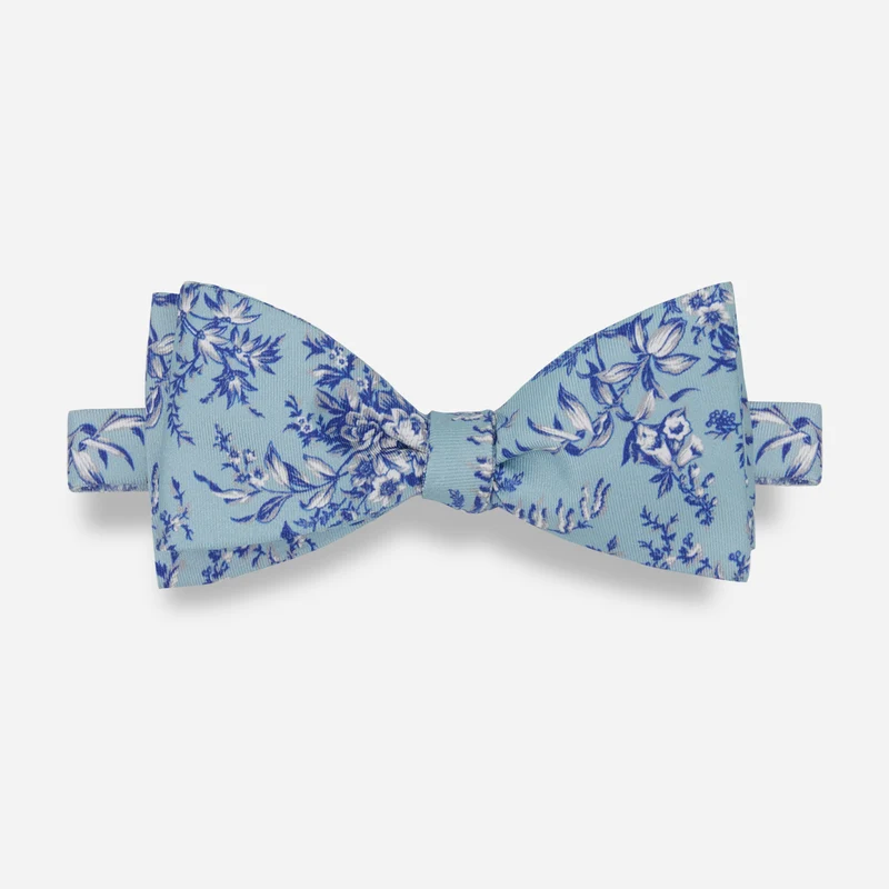 Laura Ashley x The Tie Bar Picardle Light Blue Bow Tie