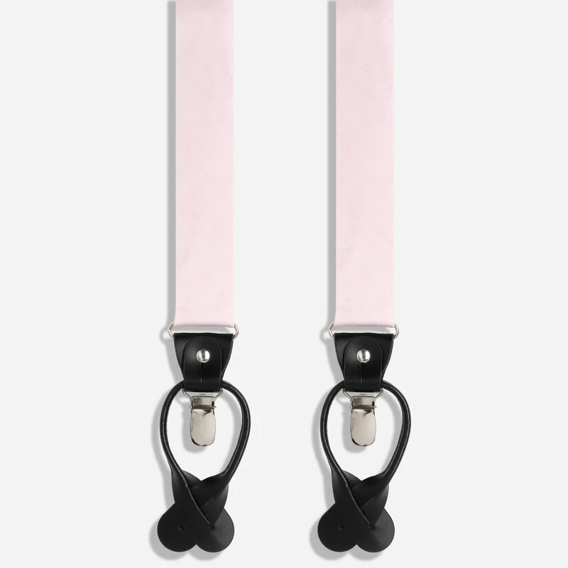 Linen Row Blush Pink Convertible Suspender