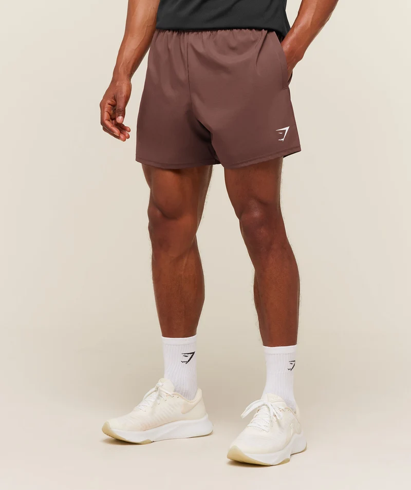 Gymshark Arrival 5" Shorts - Espresso Brown