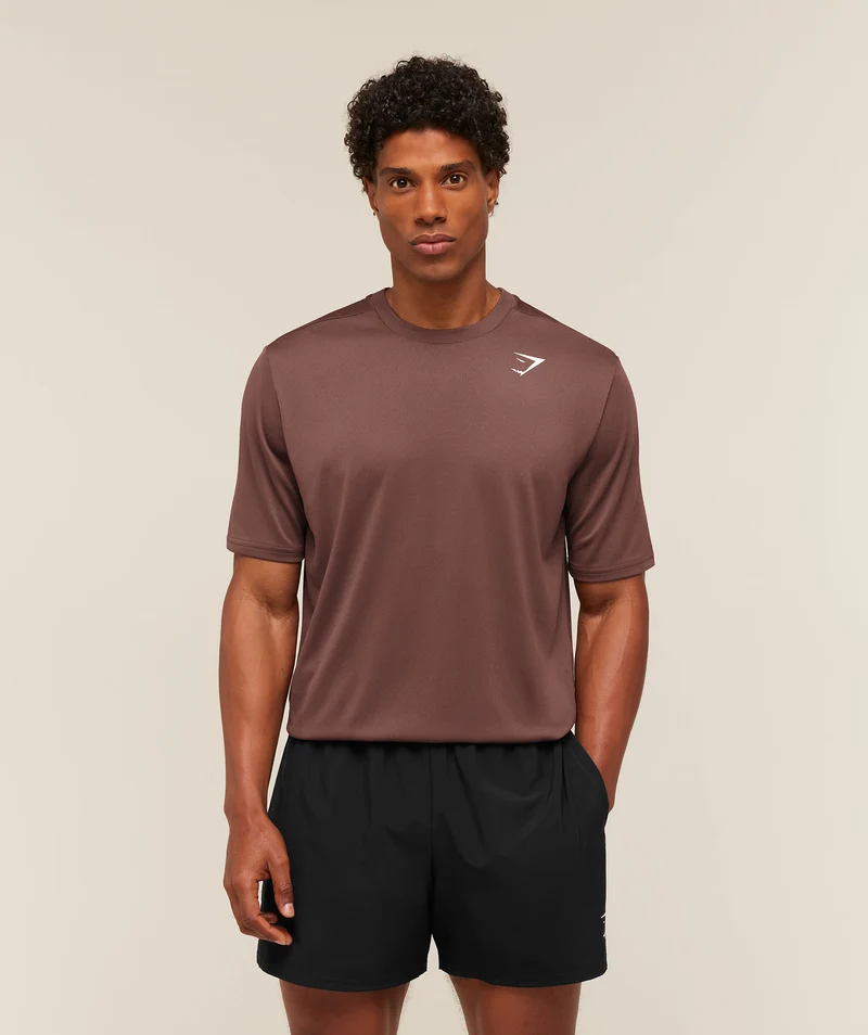 Gymshark Arrival T-Shirt - Espresso Brown