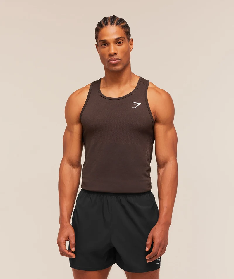 Gymshark Vital Tank - Walnut Brown/Espresso Brown