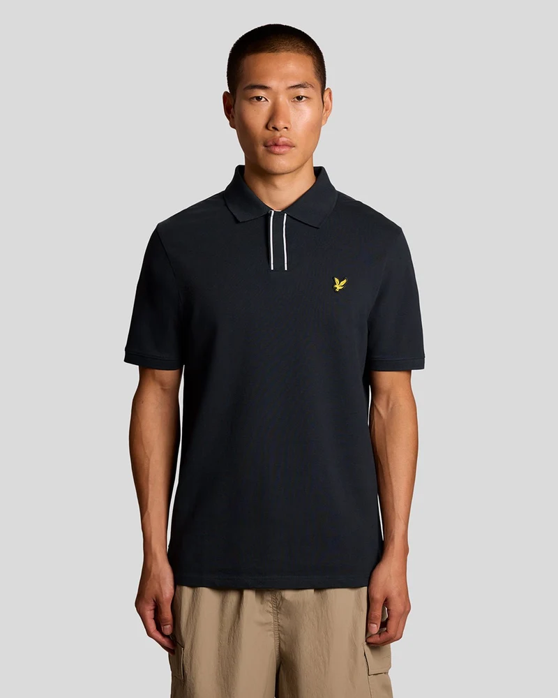 Placket Tipped Polo Shirt
