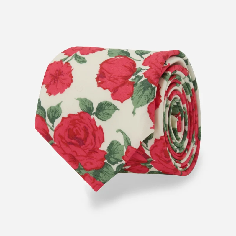 Caroline Rose Red Tie