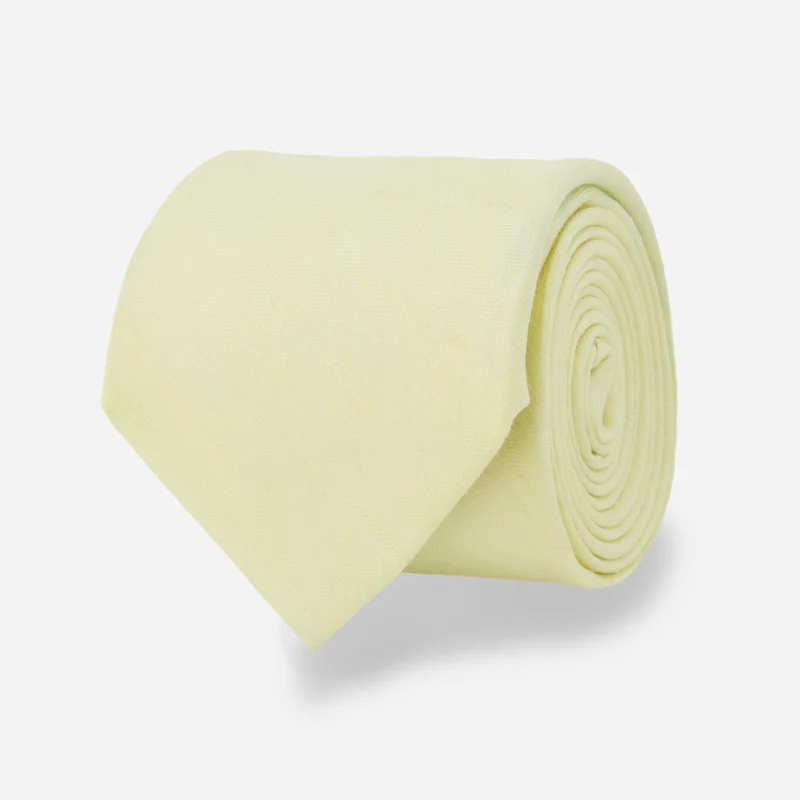 Linen Row Butter Tie