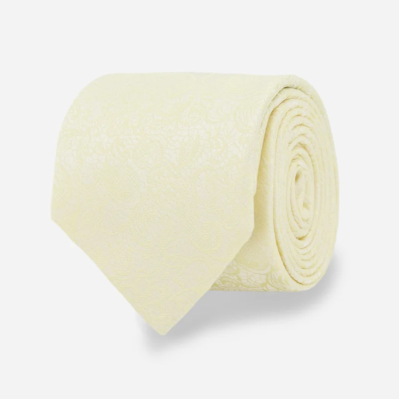 Ceremony Paisley Butter Tie