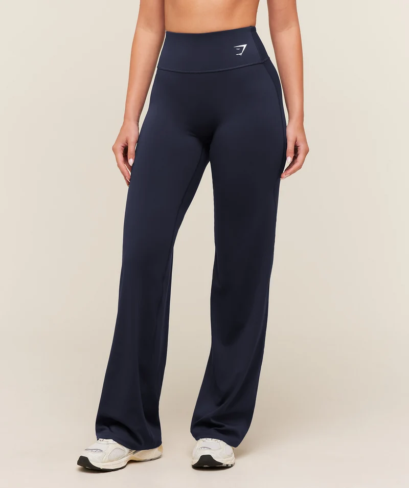 Gymshark Training Straight Leg Regular Leggings - Heavy Blue