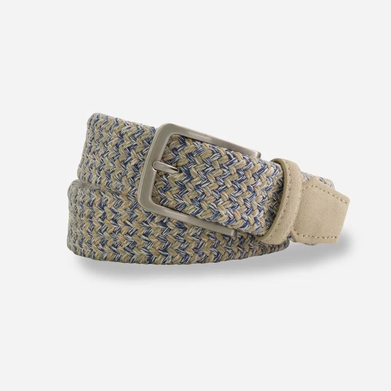 Braided Cotton Oat Belt