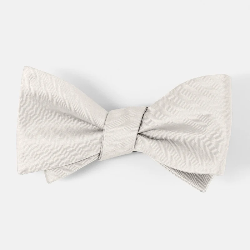 Mumu Weddings - Desert Solid Wedding Cake Bow Tie