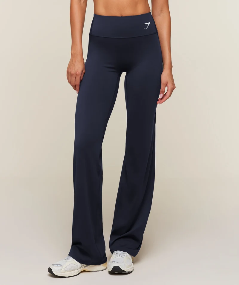 Gymshark Training Straight Leg Tall Leggings - Heavy Blue