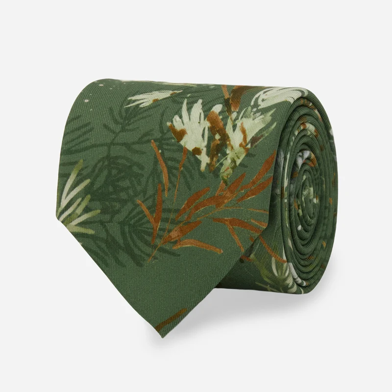 Kelly Ventura x The Tie Bar Meadow Fern Tie
