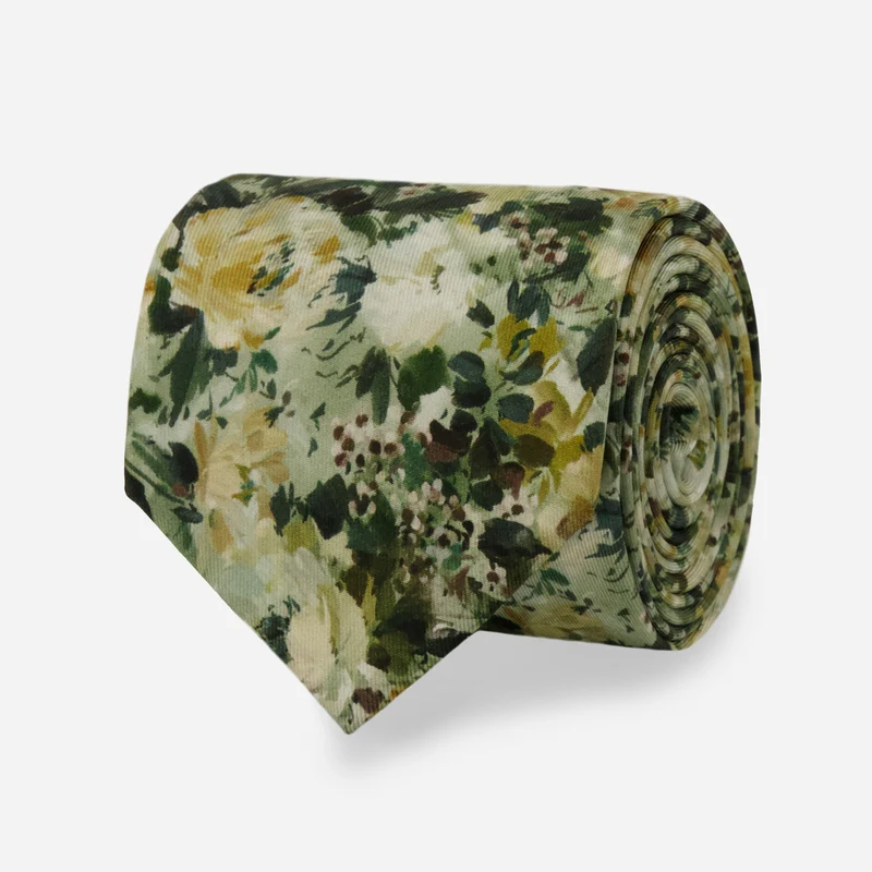 Kelly Ventura x The Tie Bar Peonia Forest Tie