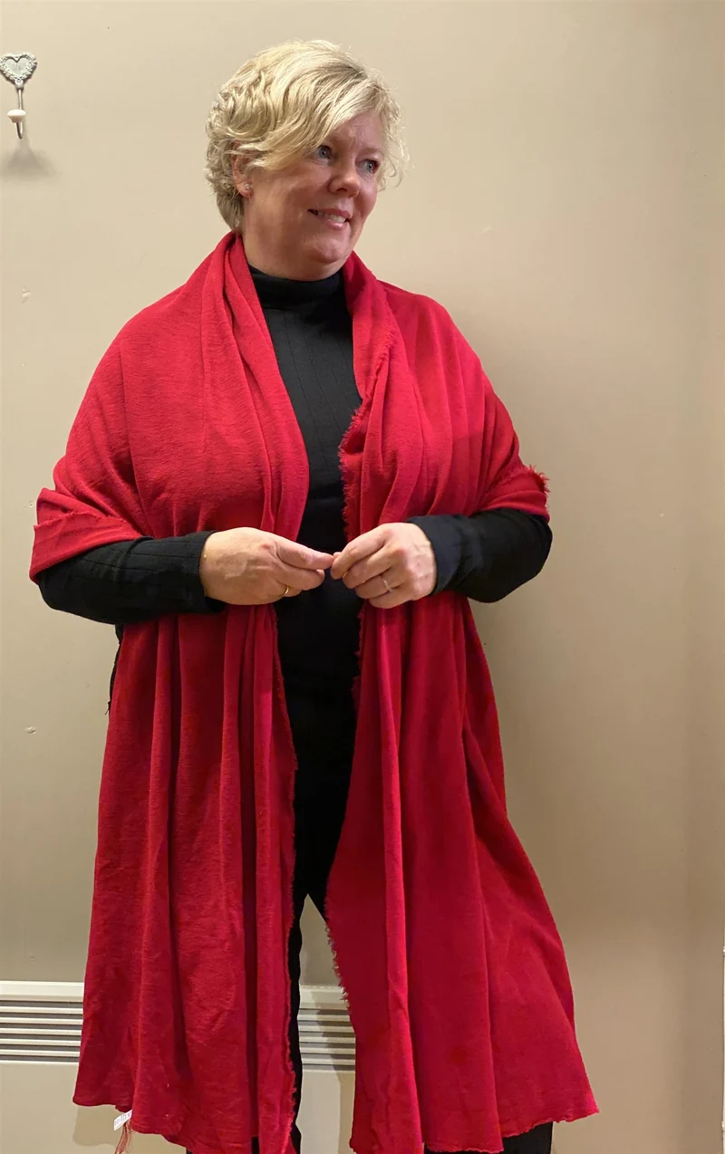 Scarf 1030 Raspberry