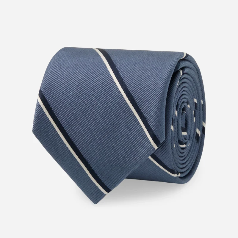 Laclaire Double Stripe Pale Blue Tie