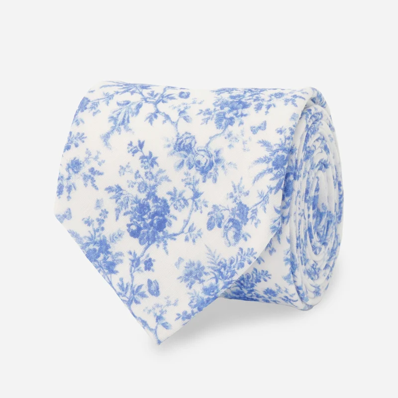Laura Ashley x The Tie Bar Walled Garden White Tie