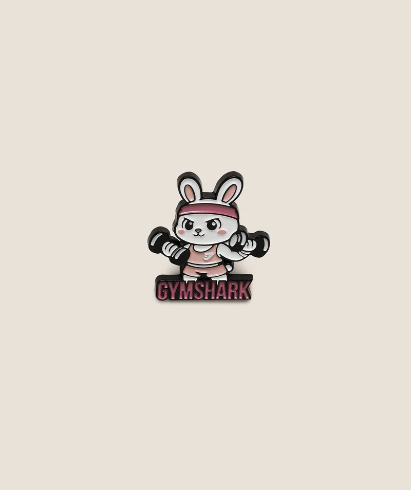 Gymshark Collectible Pin - Light Pink