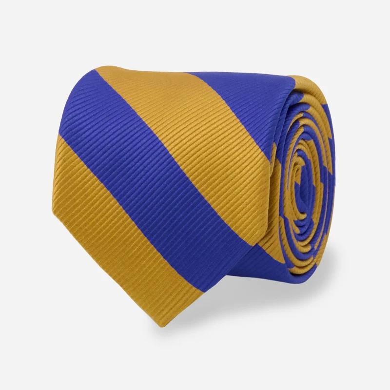 Alma Mater Heritage Hilgard Repp Yellow Tie