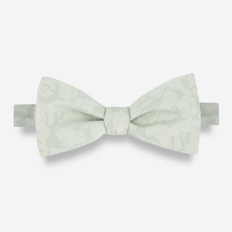 Refinado Floral Spearmint Bow Tie