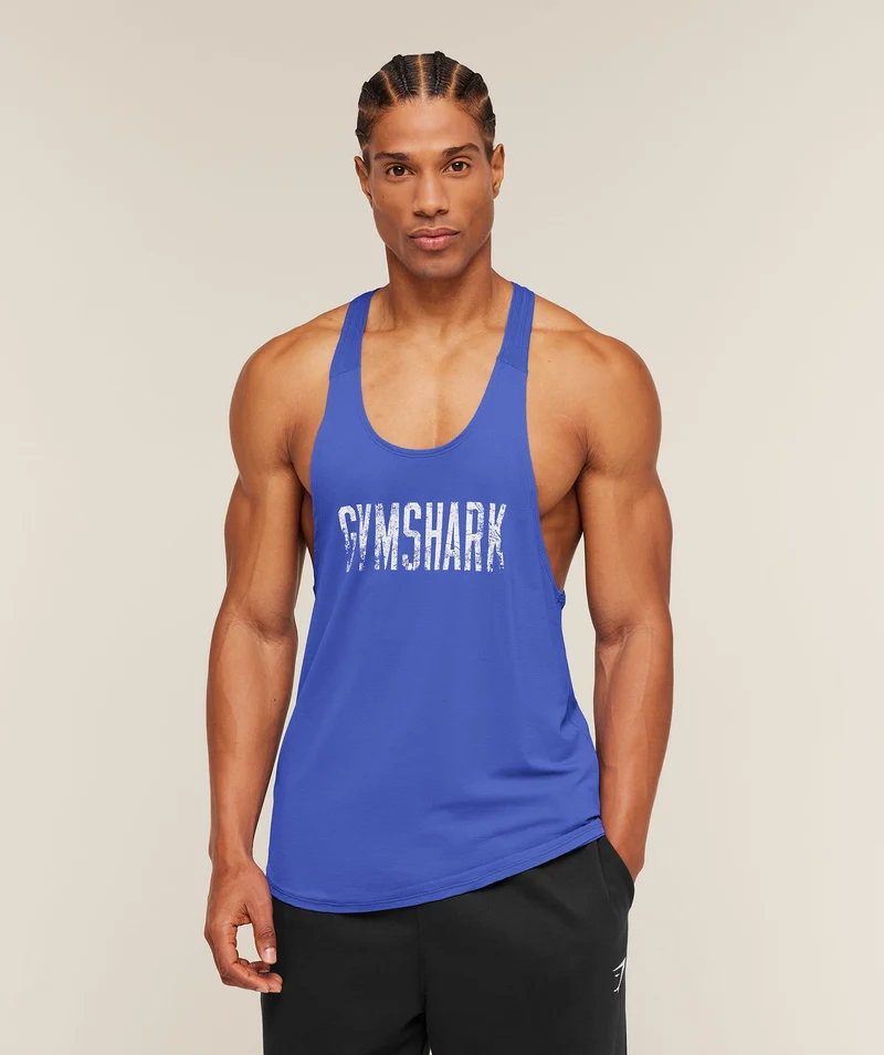Gymshark Accent Tank - Force Blue