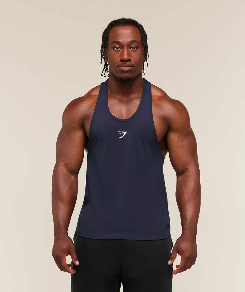 Gymshark Critical Stringer - Heavy Blue