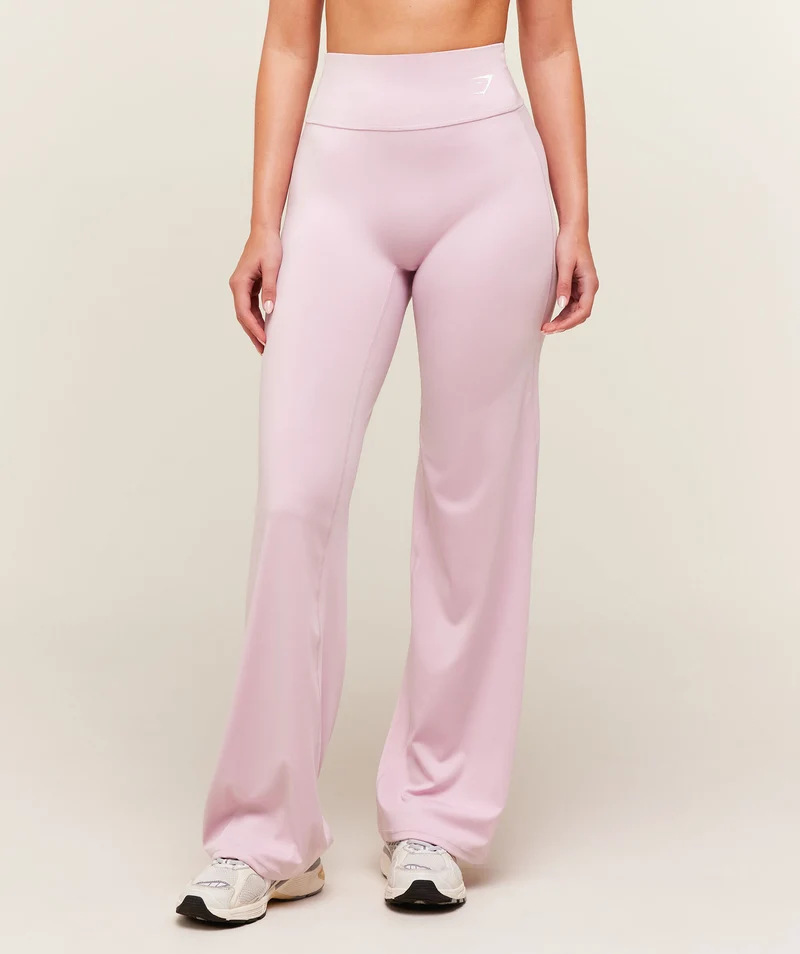 Gymshark Training Straight Leg Regular Leggings - Haze Pink