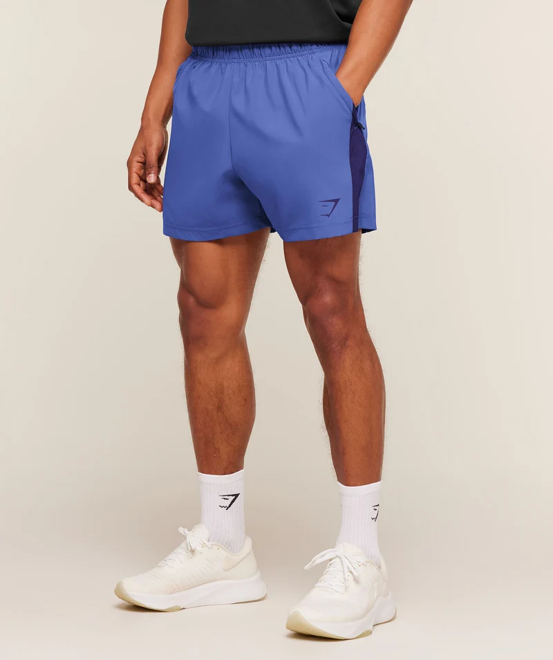 Gymshark Sport 5" Shorts - Force Blue/Indigo Purple