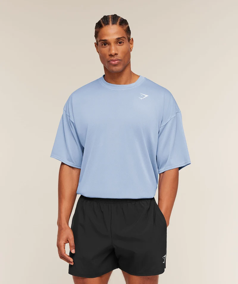 Gymshark Washed Pastels T-Shirt - Steady Purple/Wash