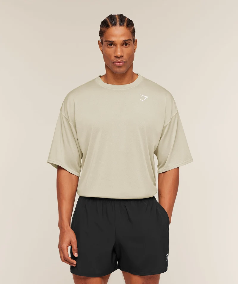 Gymshark Washed Pastels T-Shirt - Pebble Grey/Wash