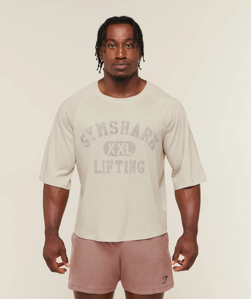 Gymshark Summer Pump T-Shirt - Pebble Grey