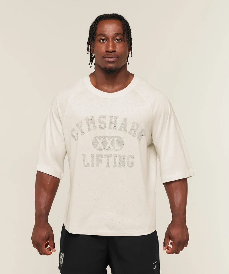 Gymshark Summer Pump T-Shirt - Tinted White