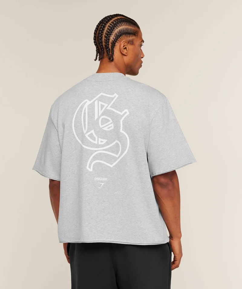 Gymshark Performance T-Shirt - Light Grey Core Marl