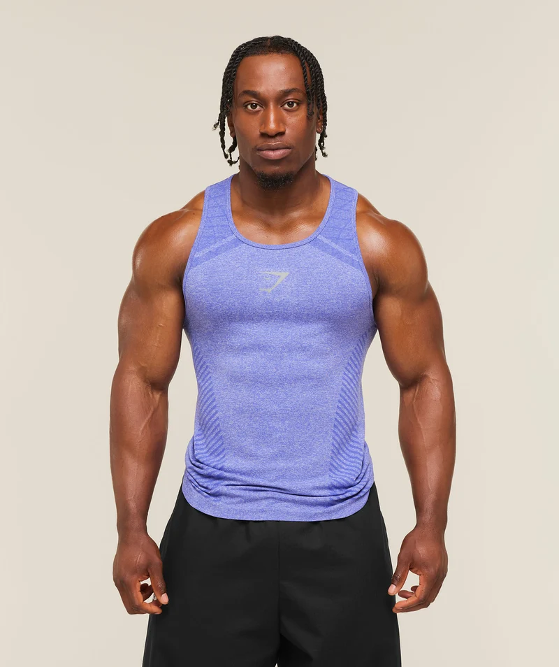 Gymshark Devant Seamless Tank - Amethist