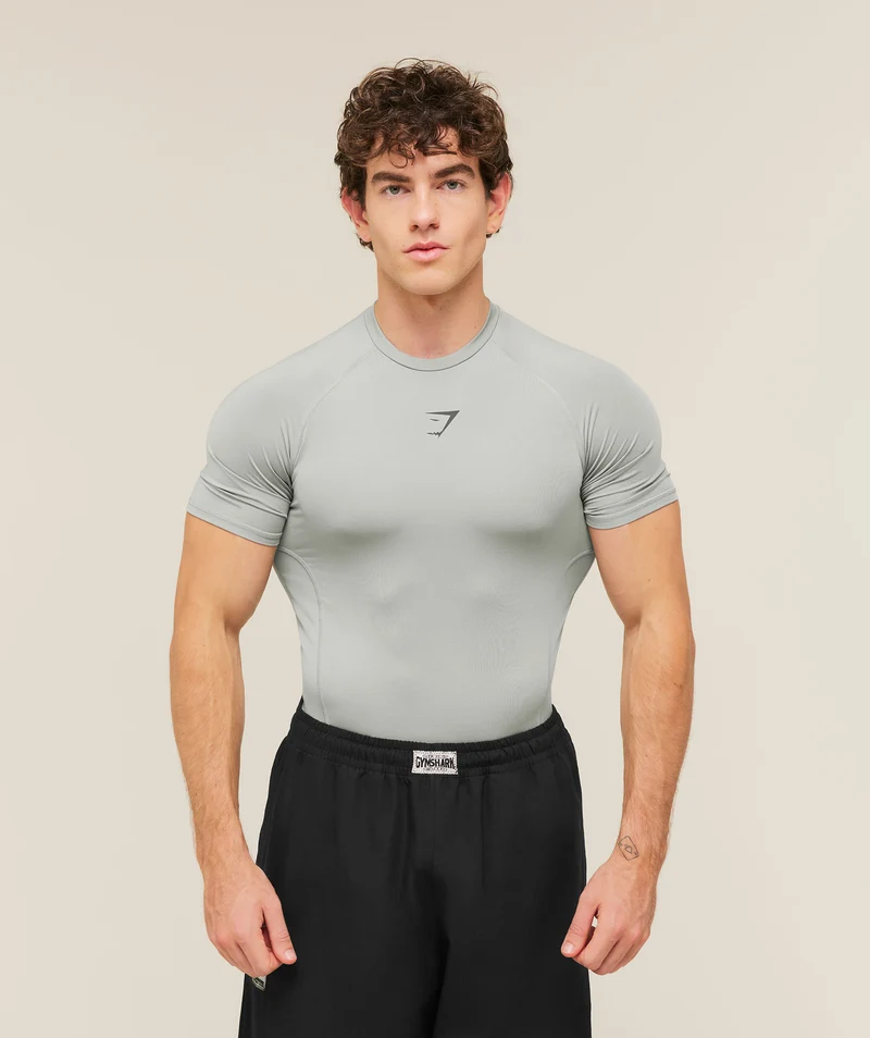 Gymshark Element Baselayer T-Shirt - Smokey Grey