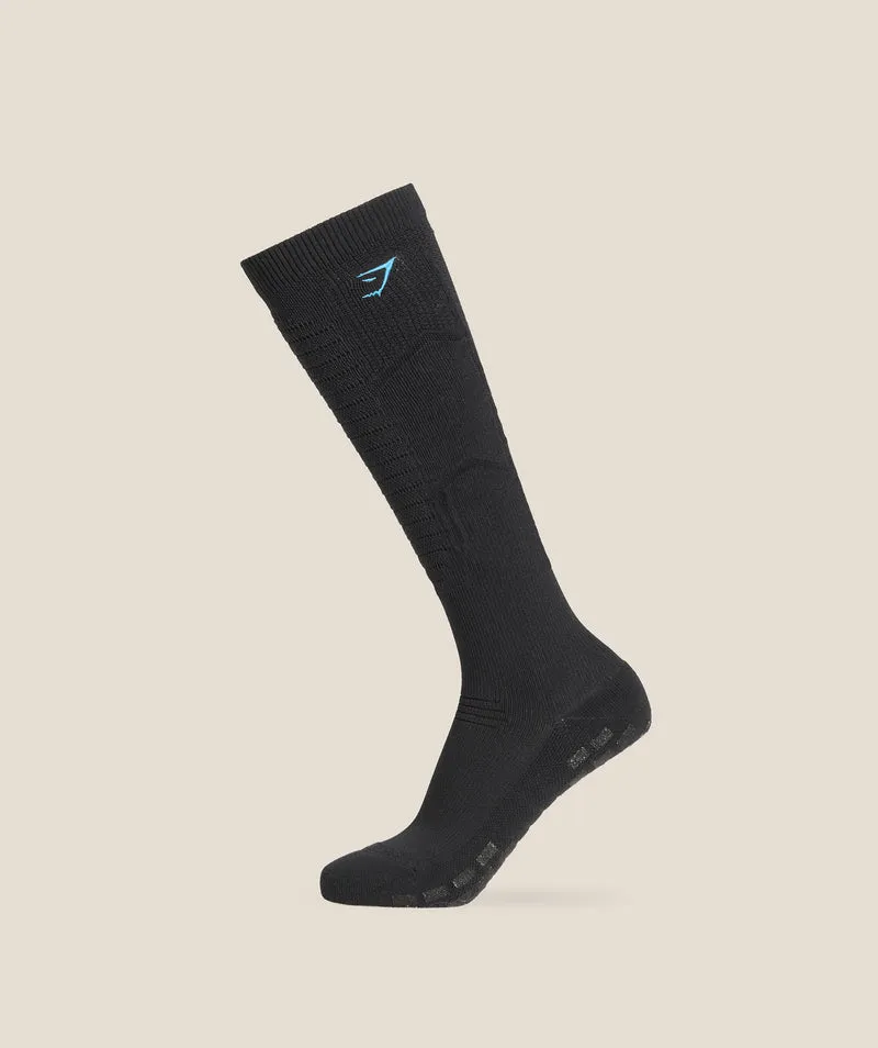 Gymshark Lifting Socks - Black/Black
