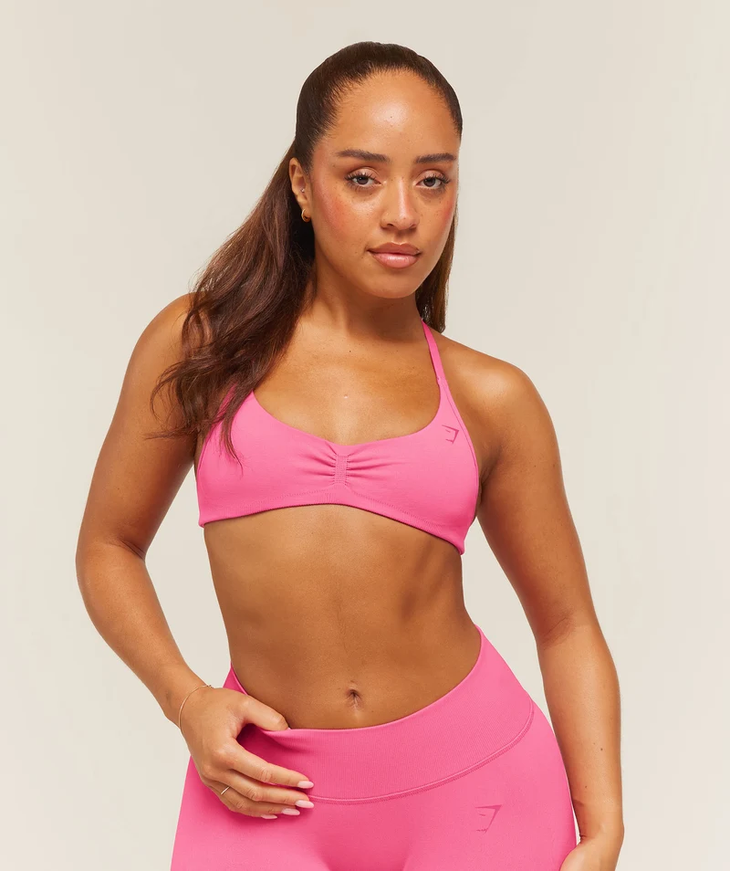 Gymshark Lift Seamless 2.0 Sports Bra - Physical Pink
