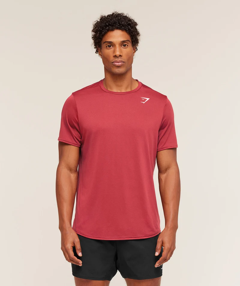 Gymshark Arrival T-Shirt - Athletic Burgundy