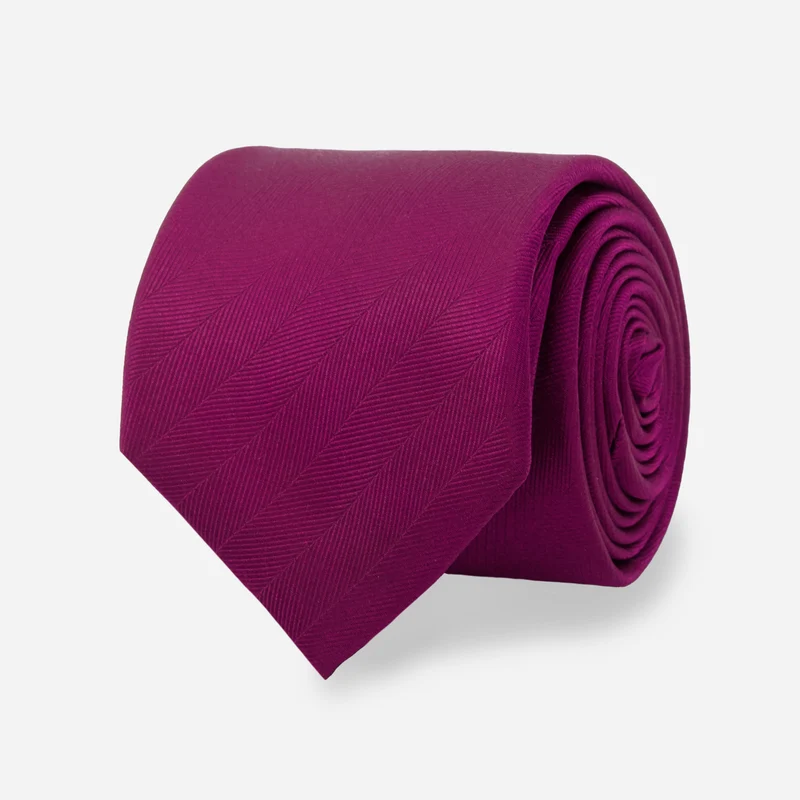 Herringbone Vow Azalea Tie