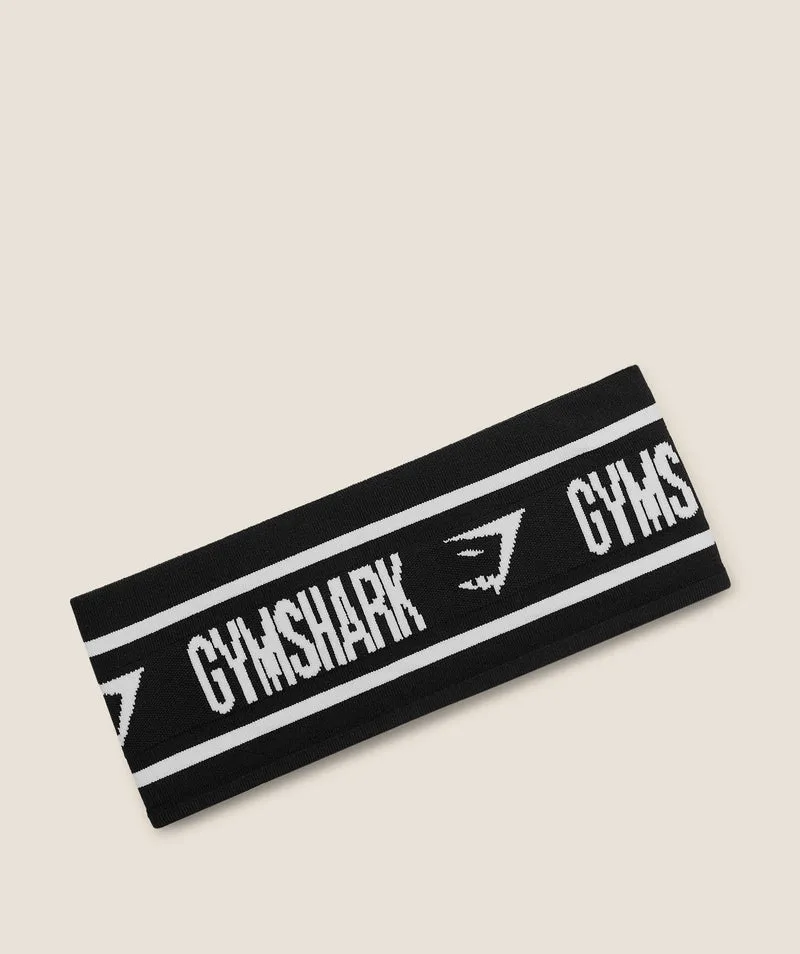 Gymshark Diffuse Logo Headband - Black