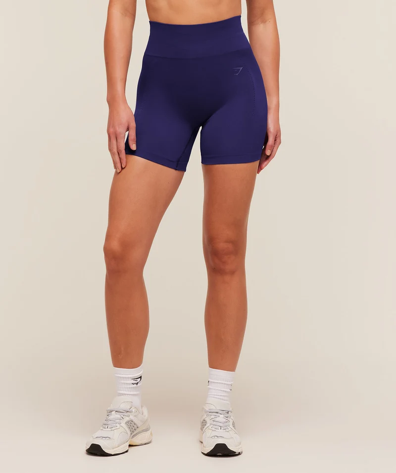 Gymshark Energised Seamless Shorts - Indigo Purple
