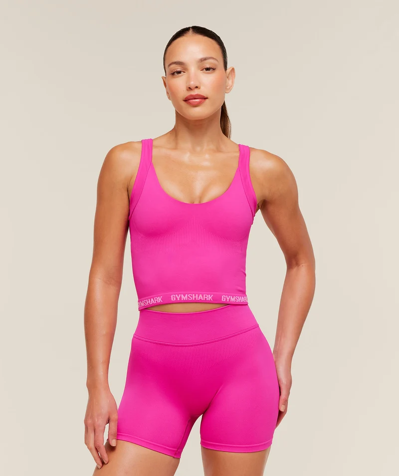 Gymshark Flex V4 Tank Top - Super-Set Pink/P310