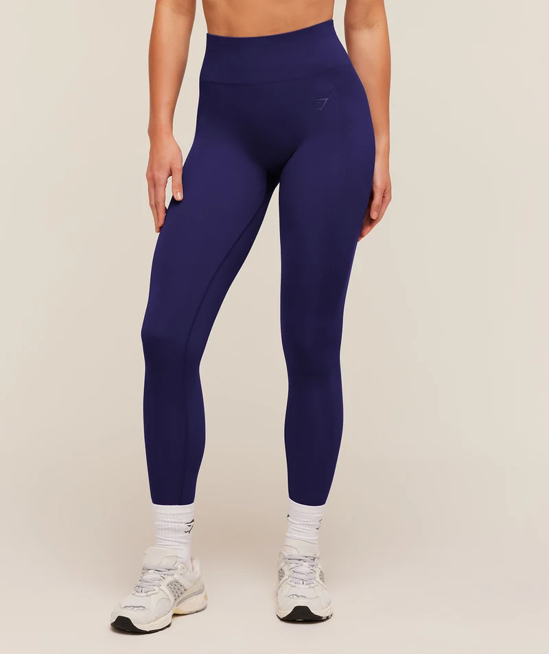 Gymshark Energise Seamless Leggings - Indigo Purple