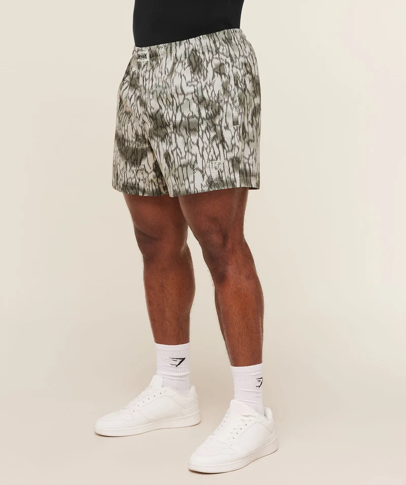 Gymshark Pumper Shorts 5" - Pebble Grey